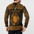 Personalized Brecknockshire Sir Frycheiniog Button Sweatshirt Gold Brecon Beacons Mountain Celtic-inspired - Wonder Print Shop