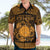 Personalized Brecknockshire Sir Frycheiniog Hawaiian Shirt Gold Brecon Beacons Mountain Celtic-inspired - Wonder Print Shop