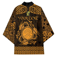 Personalized Brecknockshire Sir Frycheiniog Kimono Gold Brecon Beacons Mountain Celtic-inspired - Wonder Print Shop