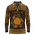 Personalized Brecknockshire Sir Frycheiniog Long Sleeve Polo Shirt Gold Brecon Beacons Mountain Celtic-inspired - Wonder Print Shop