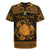 Personalized Brecknockshire Sir Frycheiniog Rugby Jersey Gold Brecon Beacons Mountain Celtic-inspired - Wonder Print Shop