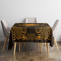 Personalized Brecknockshire Sir Frycheiniog Tablecloth Gold Brecon Beacons Mountain Celtic-inspired - Wonder Print Shop