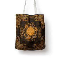 Personalized Brecknockshire Sir Frycheiniog Tote Bag Gold Brecon Beacons Mountain Celtic-inspired - Wonder Print Shop