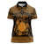 Personalized Brecknockshire Sir Frycheiniog Women Polo Shirt Gold Brecon Beacons Mountain Celtic-inspired - Wonder Print Shop