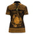 Personalized Brecknockshire Sir Frycheiniog Women Polo Shirt Gold Brecon Beacons Mountain Celtic-inspired - Wonder Print Shop
