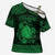 Personalized Brecknockshire Sir Frycheiniog Cross Shoulder Shirt Green Brecon Beacons Mountain Celtic-inspired - Wonder Print Shop