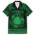 Personalized Brecknockshire Sir Frycheiniog Family Matching Long Sleeve Bodycon Dress and Hawaiian Shirt Green Brecon Beacons Mountain Celtic-inspired - Wonder Print Shop