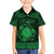 Personalized Brecknockshire Sir Frycheiniog Family Matching Long Sleeve Bodycon Dress and Hawaiian Shirt Green Brecon Beacons Mountain Celtic-inspired - Wonder Print Shop