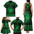 Personalized Brecknockshire Sir Frycheiniog Family Matching Tank Maxi Dress and Hawaiian Shirt Green Brecon Beacons Mountain Celtic-inspired - Wonder Print Shop