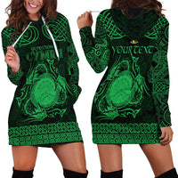 Personalized Brecknockshire Sir Frycheiniog Hoodie Dress Green Brecon Beacons Mountain Celtic-inspired - Wonder Print Shop