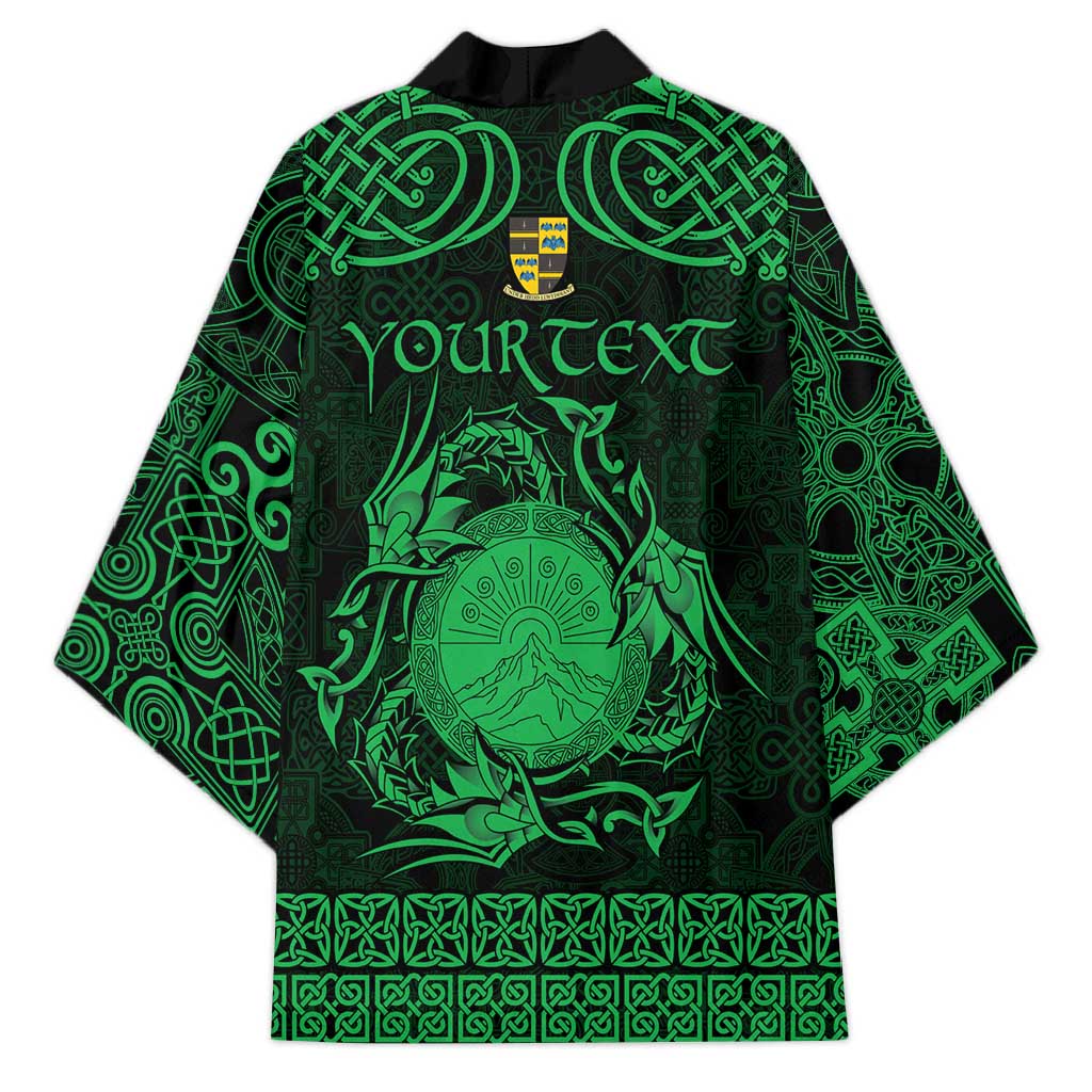 Personalized Brecknockshire Sir Frycheiniog Kimono Green Brecon Beacons Mountain Celtic-inspired - Wonder Print Shop