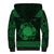 Personalized Brecknockshire Sir Frycheiniog Sherpa Hoodie Green Brecon Beacons Mountain Celtic-inspired - Wonder Print Shop
