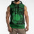 Personalized Brecknockshire Sir Frycheiniog Sleeveless Hoodie Green Brecon Beacons Mountain Celtic-inspired - Wonder Print Shop