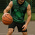 Personalized Brecknockshire Sir Frycheiniog Sleeveless Hoodie Green Brecon Beacons Mountain Celtic-inspired - Wonder Print Shop