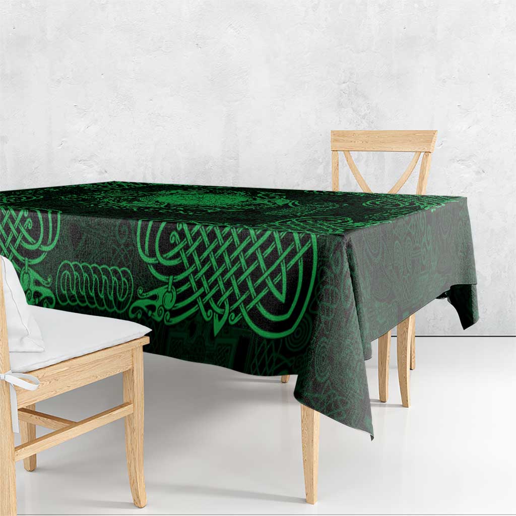 Personalized Brecknockshire Sir Frycheiniog Tablecloth Green Brecon Beacons Mountain Celtic-inspired - Wonder Print Shop