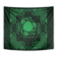 Personalized Brecknockshire Sir Frycheiniog Tapestry Green Brecon Beacons Mountain Celtic-inspired - Wonder Print Shop