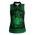 Personalized Brecknockshire Sir Frycheiniog Women Sleeveless Polo Shirt Green Brecon Beacons Mountain Celtic-inspired - Wonder Print Shop