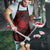 Personalized Brecknockshire Sir Frycheiniog Apron Red Brecon Beacons Mountain Celtic-inspired - Wonder Print Shop