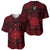Personalized Brecknockshire Sir Frycheiniog Baseball Jersey Red Brecon Beacons Mountain Celtic-inspired - Wonder Print Shop