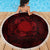 Personalized Brecknockshire Sir Frycheiniog Beach Blanket Red Brecon Beacons Mountain Celtic-inspired - Wonder Print Shop