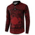 Personalized Brecknockshire Sir Frycheiniog Button Sweatshirt Red Brecon Beacons Mountain Celtic-inspired - Wonder Print Shop