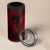 Personalized Brecknockshire Sir Frycheiniog 4 in 1 Can Cooler Tumbler Red Brecon Beacons Mountain Celtic-inspired - Wonder Print Shop