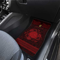 Personalized Brecknockshire Sir Frycheiniog Car Mats Red Brecon Beacons Mountain Celtic-inspired - Wonder Print Shop