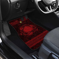 Personalized Brecknockshire Sir Frycheiniog Car Mats Red Brecon Beacons Mountain Celtic-inspired - Wonder Print Shop