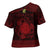 Personalized Brecknockshire Sir Frycheiniog Cross Shoulder Shirt Red Brecon Beacons Mountain Celtic-inspired - Wonder Print Shop