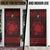 Personalized Brecknockshire Sir Frycheiniog Door Cover Red Brecon Beacons Mountain Celtic-inspired - Wonder Print Shop
