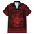 Personalized Brecknockshire Sir Frycheiniog Family Matching Mermaid Dress and Hawaiian Shirt Red Brecon Beacons Mountain Celtic-inspired - Wonder Print Shop