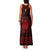 Personalized Brecknockshire Sir Frycheiniog Family Matching Tank Maxi Dress and Hawaiian Shirt Red Brecon Beacons Mountain Celtic-inspired - Wonder Print Shop