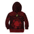 Personalized Brecknockshire Sir Frycheiniog Kid Hoodie Red Brecon Beacons Mountain Celtic-inspired - Wonder Print Shop