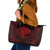 Personalized Brecknockshire Sir Frycheiniog Leather Tote Bag Red Brecon Beacons Mountain Celtic-inspired - Wonder Print Shop
