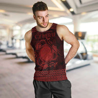 Personalized Brecknockshire Sir Frycheiniog Men Tank Top Red Brecon Beacons Mountain Celtic-inspired - Wonder Print Shop