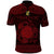 Personalized Brecknockshire Sir Frycheiniog Polo Shirt Red Brecon Beacons Mountain Celtic-inspired - Wonder Print Shop