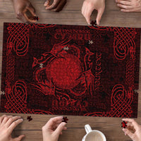 Personalized Brecknockshire Sir Frycheiniog Puzzle Red Brecon Beacons Mountain Celtic-inspired - Wonder Print Shop