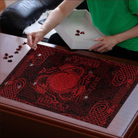 Personalized Brecknockshire Sir Frycheiniog Puzzle Red Brecon Beacons Mountain Celtic-inspired - Wonder Print Shop