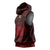 Personalized Brecknockshire Sir Frycheiniog Sleeveless Hoodie Red Brecon Beacons Mountain Celtic-inspired - Wonder Print Shop