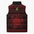 Personalized Brecknockshire Sir Frycheiniog Sleeveless Puffer Jacket Red Brecon Beacons Mountain Celtic-inspired - Wonder Print Shop