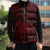 Personalized Brecknockshire Sir Frycheiniog Sleeveless Puffer Jacket Red Brecon Beacons Mountain Celtic-inspired - Wonder Print Shop