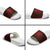 Personalized Brecknockshire Sir Frycheiniog Slide Sandals Red Brecon Beacons Mountain Celtic-inspired - Wonder Print Shop