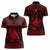 Personalized Brecknockshire Sir Frycheiniog Women Polo Shirt Red Brecon Beacons Mountain Celtic-inspired - Wonder Print Shop