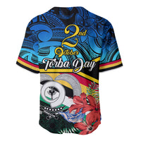Torba Vanuatu Baseball Jersey Sand Drawing With Polynesian Pattern LT9 - Wonder Print Shop