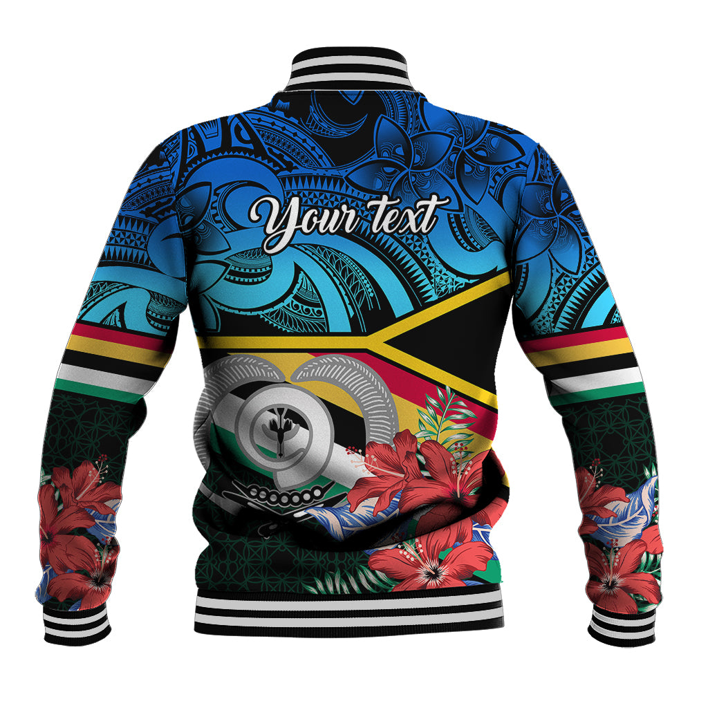 Personalised Torba Vanuatu Baseball Jacket Sand Drawing With Polynesian Pattern LT9 - Wonder Print Shop