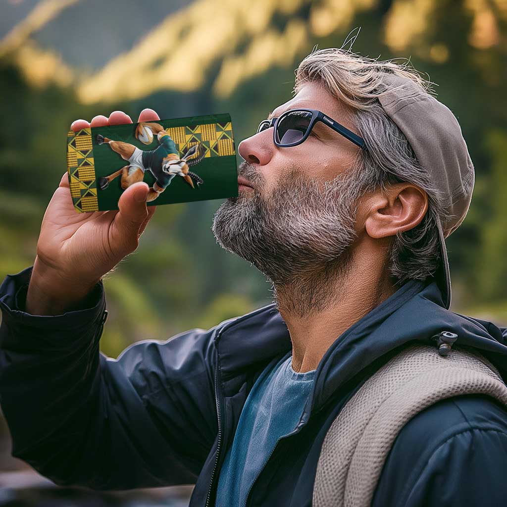 South Africa Rugby History World Champions 4 in 1 Can Cooler Tumbler Springboks Make History LT9 - Wonder Print Shop