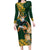 South Africa Rugby History World Champions Long Sleeve Bodycon Dress Springboks Make History - Wonder Print Shop