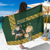 South Africa Rugby History World Champions Sarong Springboks Make History - Wonder Print Shop