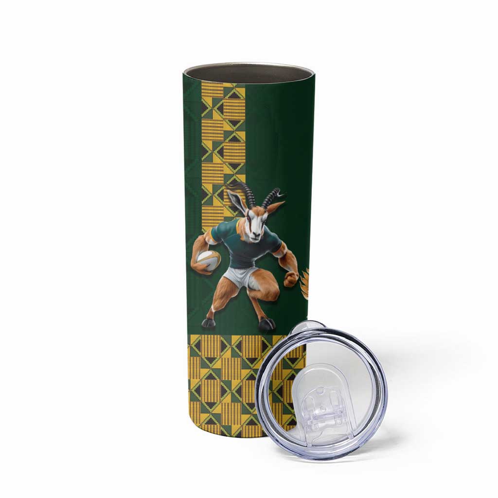 South Africa Rugby History World Champions Skinny Tumbler Springboks Make History - Wonder Print Shop