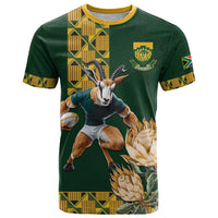 South Africa Rugby History World Champions T Shirt Springboks Make History - Wonder Print Shop